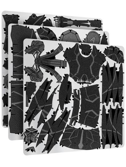 Pantera Negra - Metal Earth - Imagen 5