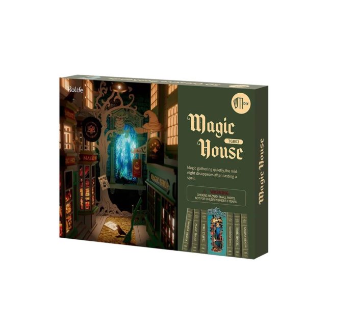 Sujetalibros Magic House - Robotime TGB03