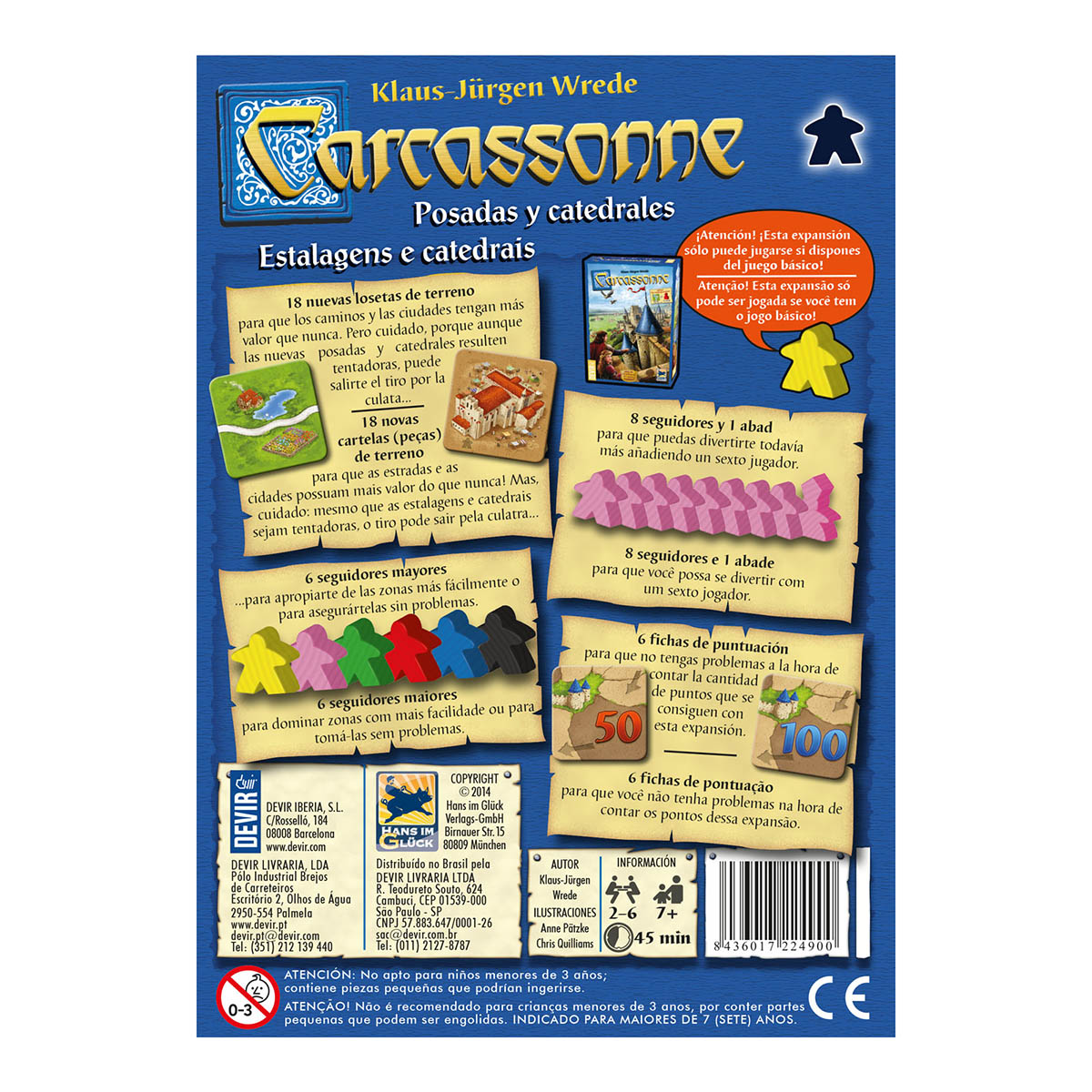 Carcassonne: Posadas y Catedrales - Imagen 3