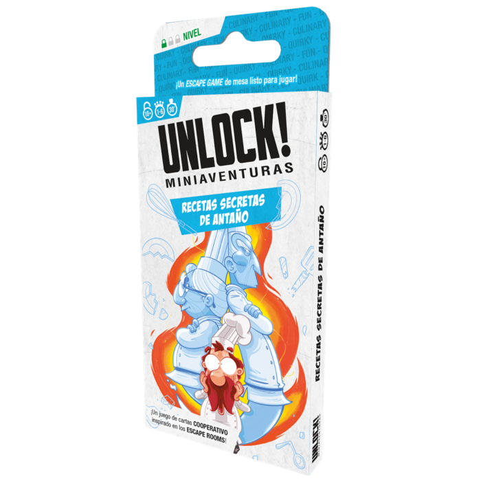 UNLOCK! MINIAVENTURAS RECETAS SECRETAS DE ANTAÑO