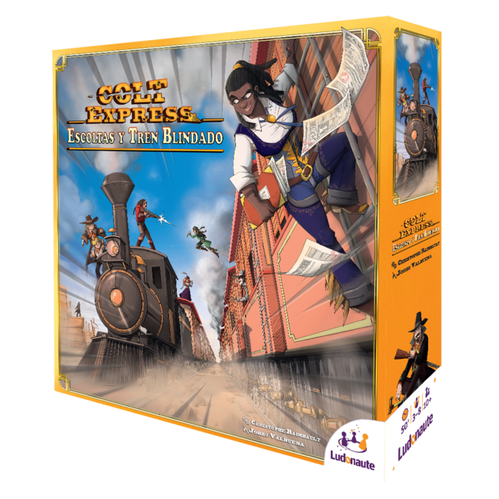 COLT EXPRESS: ESCOLTAS Y TREN BLINDADO