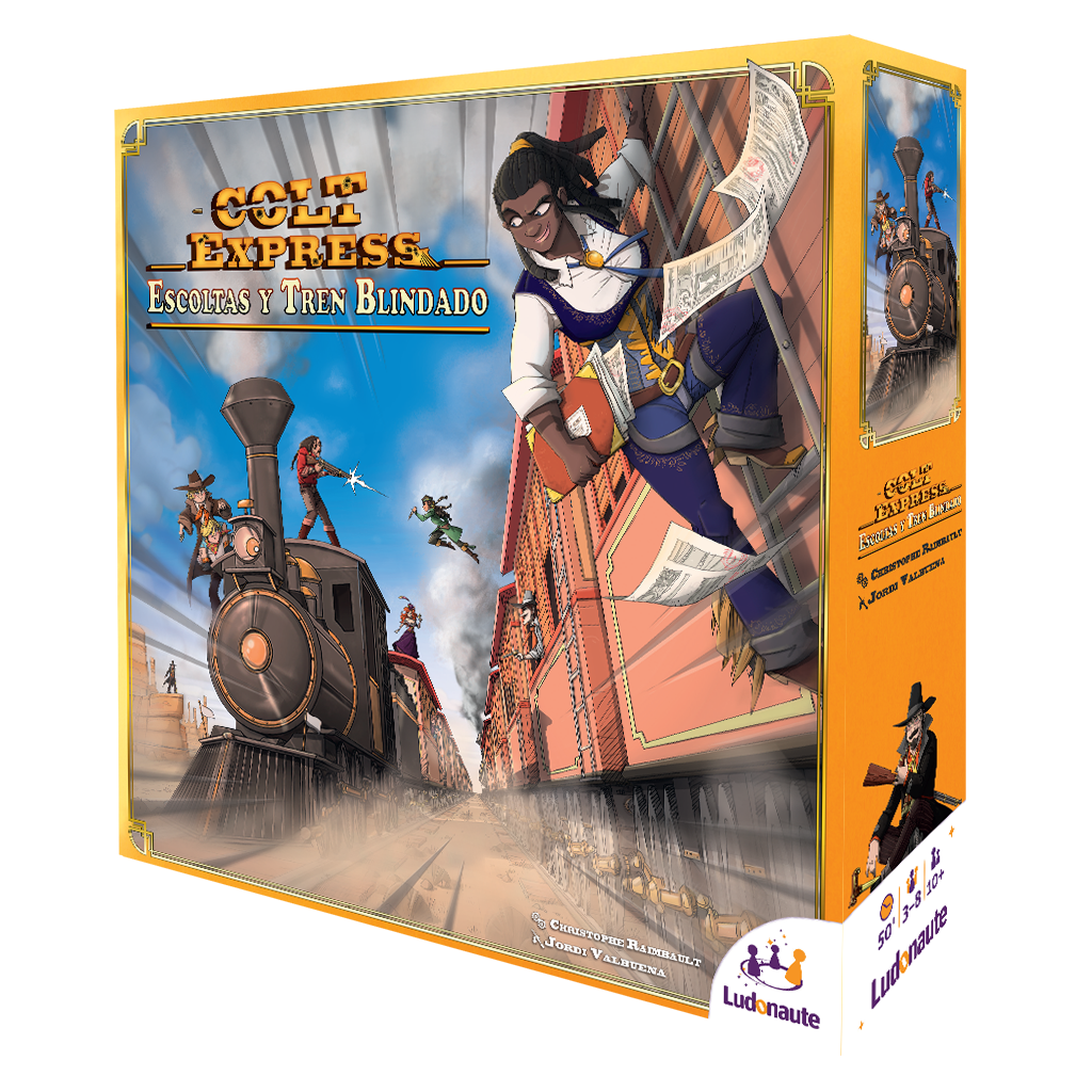 COLT EXPRESS: ESCOLTAS Y TREN BLINDADO