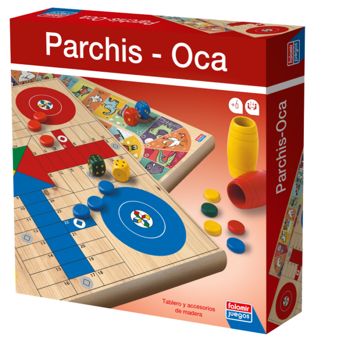 Parchis Oca con ACC madera