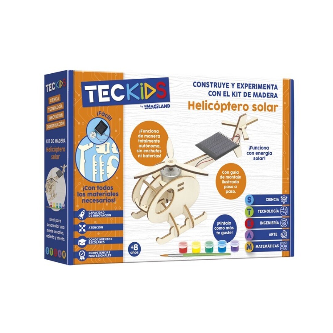 TECKIDS - Helicóptero Solar